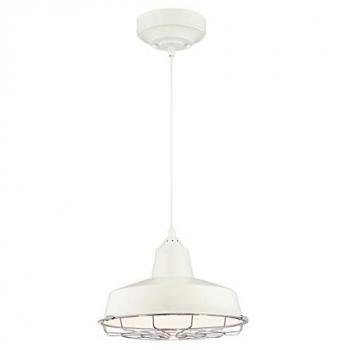 Lámpara Colgante LED Dimmable Academy Blanca con Rejilla Removible (900 lm)