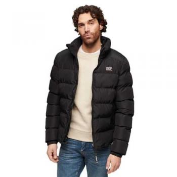Superdry Sports Puffer Jacket Black 2XL