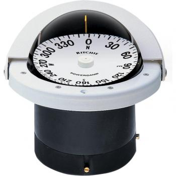 Ritchie FNW-201 Navigator Compass - Flush Mount - White