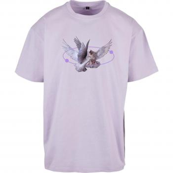 Mister Tee Vive la Liberte Lilac Oversized T-Shirt