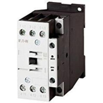 Contactor de potencia Eaton 15 kW 400V AC3 3P+1NA, modelo 277260, tipo xStart Moeller, 3 polos, 3 contactos normalmente abiertos (NA), corriente nominal de 32 A