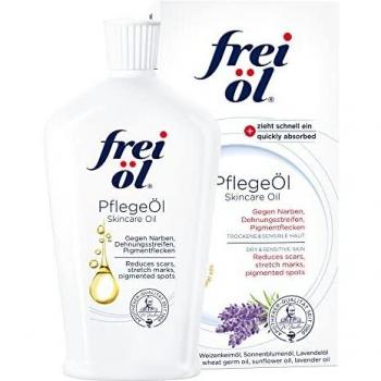 Aceite de Cuidado Frei Öl 125 ml - Hidratante, Vegano, Antiestrías y Anti-Manchas