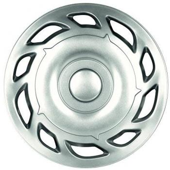 Juego de Tapacubos Tino 12 Pulgadas ABS Plata Set de 4 Carpoint/Gorecki 2211164