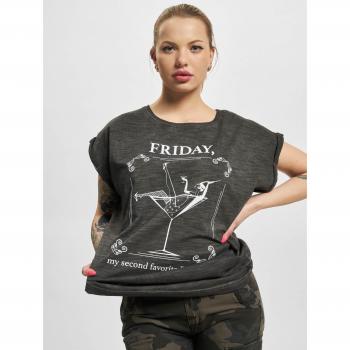 Mister Tee Women's F-Word T-Shirt, Dark Grey