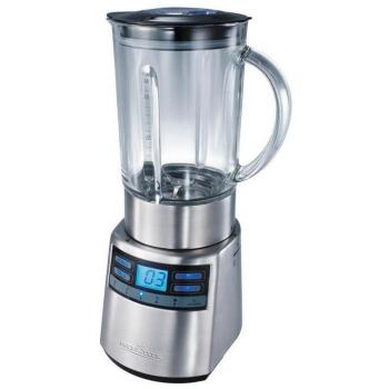 Proficook UM 1006 Batidora de Vaso Americana, Jarra de Cristal 1.8 Litros, 5 Velocidades + Función Turbo, Función Pica Hielo, Panel Táct