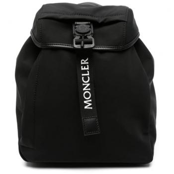 Moncler Women's New Pierrick Nylon Backpack in Black | J209B5A00003M3873 Color 999, Moncler 'Trick' Backpack, Black female, Size: ONE SIZE