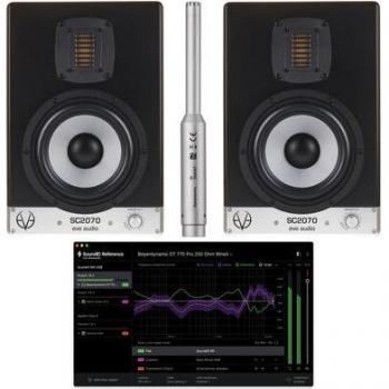 EVE Audio SC2070 Active Studio Monitor Speaker Bundle
