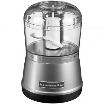 KitchenAid 5KFC3515ECU - Minipicadora, color plata