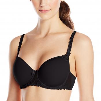 Simone Pérèle Andora 3D Molded Foam Underwire Demi Bra - Black - Size: 34E