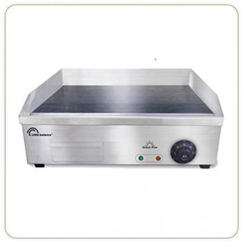 Plancha Eléctrica Little Balance 2900W con Placa de Acero Inoxidable 55x43cm - LB8568