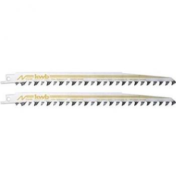 KWB 5763-00 Set de 2 hojas para sierra de sable, 240 mm, Piezas