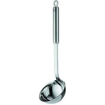 Rosle 9 cm Stainless Steel Round Handle Ladle with Pouring Rim