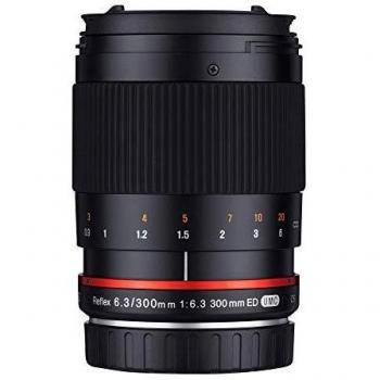 Samyang Reflex f/6.3 300mm Fujifilm X MILC Negro - Objetivo