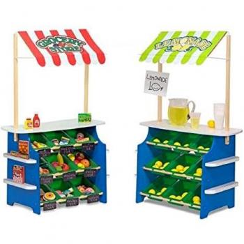 Melissa & Doug- Tienda de Abarrotes, Puesto de Limonada, Multicolor