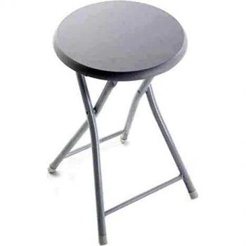Taburete Plegable (30 x 45 x 30 cm) Blanco