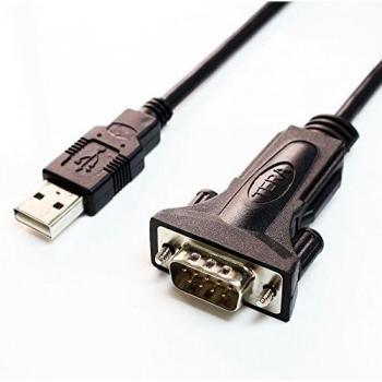 Tera Grand Premium USB 2.0 to RS232 Serial DB9 6' Adapter Cable - Supports Windows 10, 8, 7, Vista, XP, 2000, 98, Linux and Mac - Built with FTDI Chipset and Thumbscrews