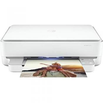 Impresora multifunción HP Envy 6022 WiFi - 1200 x 1200 PP - Imprime, Copia y escanea - Color Blanco