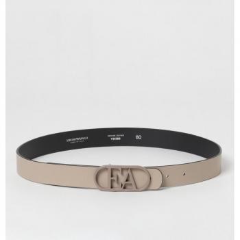 Emporio Armani Women's Taupe Leather Belt Size 70