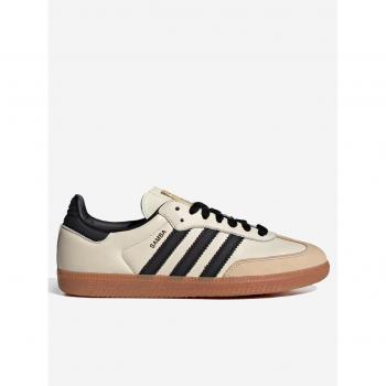 Adidas Samba OG Women's Shoes - Beige/White - Size 9