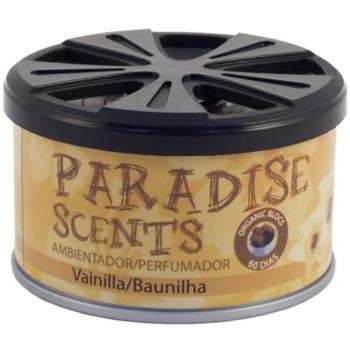 Ambientador Orgánico Lata 37 grs AROMA VAINILLA Paradise Scents coche/ hogar