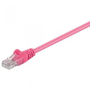 Cable de conexión U/UTP Cat.6 de 20m, Magenta, CCA