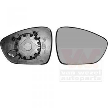 Cristal de espejo retrovisor exterior VAN WEZEL 4068838