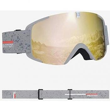Salomon, Aksium, Máscara de esquí unisex, Blanco