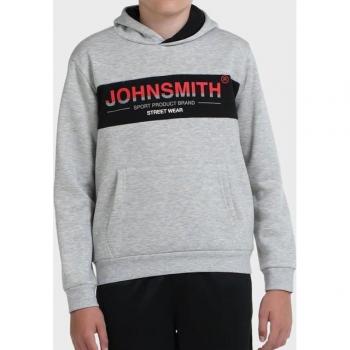 Sudadera con Gorro para Niños John Smith Buna Gris Medio 8 Meses Unisex