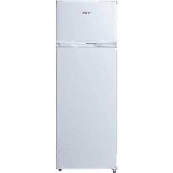 Frigorífico 2 puertas Edesa Frío Estático EFT-1611 WH/B, color blanco, dimensiones 159 cm de altura y 55 cm de ancho