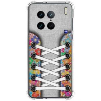 Funda de Silicona Antigolpes con Diseño Zapatillas 04 para Vivo X90 Pro 5G