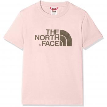 The North Face Y S/S Easy tee Camiseta, Niños, Rosa, L