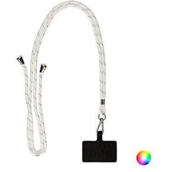Colgante Universal KSIX con CORDÓN con Tarjeta para Smartphone Violeta