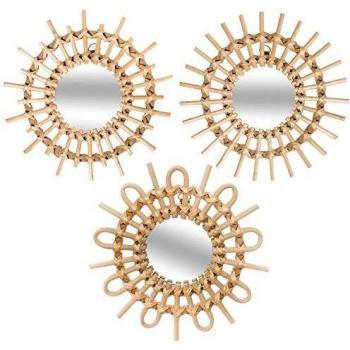 3 Espejo Rattan Sun Diameter 28