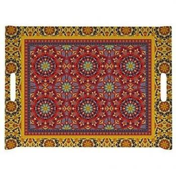 R2S 200MAND Around The World-Bandeja melamina, rectangular 52 X 37 X 5 cm