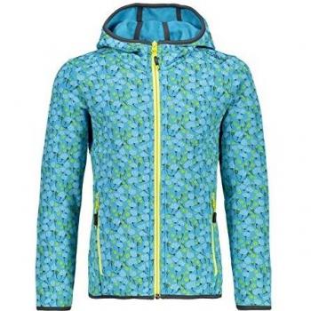 CMP Girl Fix Hood 38E7435 - Chaqueta de forro polar para niña Oceano-anice-cedro 116 cm
