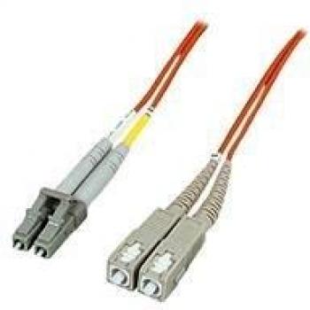 Intellinet 2m LC/SC Cable de Fibra optica Naranja - Cable de Fibra óptica