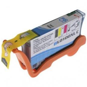 Cartucho de Tinta Genérico Cyan Compatible con Lexmark 100XL - Reemplazo para 14N1069E/14N1093E/14N0900E/14N0920E