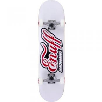 Skateboard Enuff Classic Logo 7.75 Blanco Unisex Adulto
