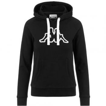 Sudadera Kappa Belle Korporate Wo para mujer en color negro, talla L