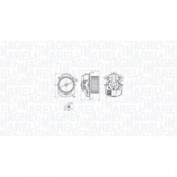 Ventilador habitáculo MAGNETI MARELLI 069412771010