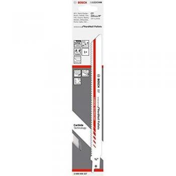 Bosch Professional 2608658327 S 1122 CHM Endurance for HardNail Pallets-Hoja para Sierra de Sable