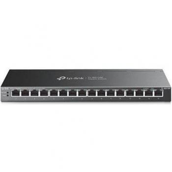 TP-LINK (TL-SG116P) 16-Port Gigabit Desktop Switch with 16-Port PoE+