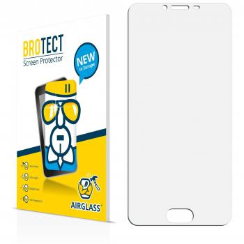 BROTECT Protector Pantalla Cristal Compatible con Meizu M3s Protector Pantalla Vidrio - Dureza Extrema, Anti-Huellas, AirGlass