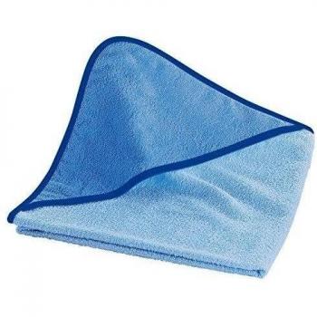 Wörner Toalla con capucha 100 X100 cm Baby de toalla, color azul