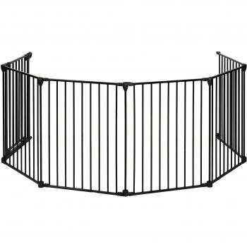 Valla de Seguridad para Chimeneas Modular 6 Piezas 370x75 cm