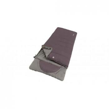 Saco de dormir Outwell Contour Lux Morado, tipo: Saco de dormir, características: diseño contorneado, cierre a la izquierda, temperatura confort +2°C