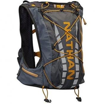 Nathan Vapour Air - Mochila tipo chaleco de hidratación para running, color gris