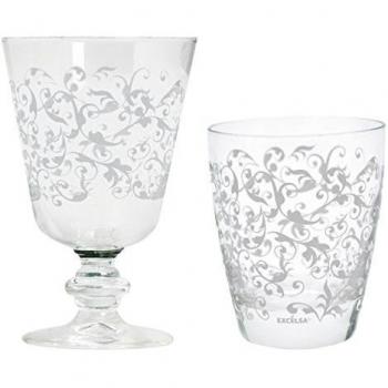 Soul Kitchen Vaso 12 Piezas Domus Blanco