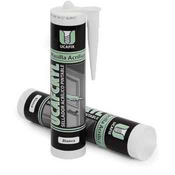 Cartucho de Masilla Acrílica Blanca 310ml - Blanco Nítido DUVER