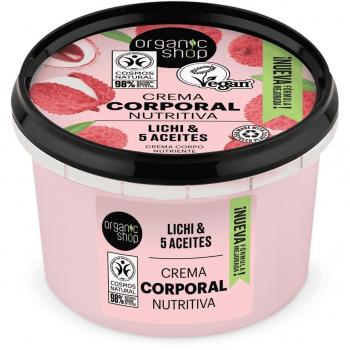 Organic Shop Crema Corporal Lichi Rosa 250ml